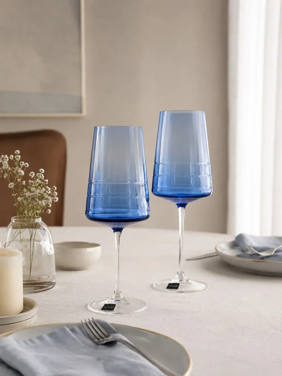 Taça Bojo para Água em Cristal 24% PbO Mozart  Vivaldi por Frederico Strauss 545ml