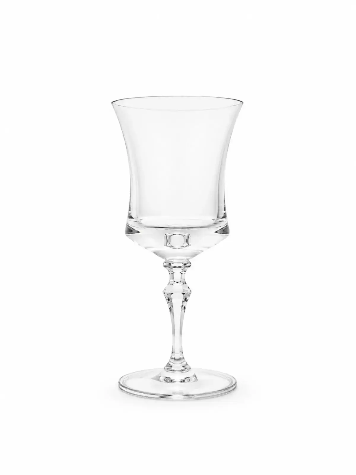 Jogo de 6 Taças Clássicas para Vinho Tinto em Cristal 24% PbO Mozart por Frederico Strauss 345ml