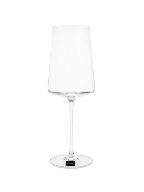 Jogo de 6 Taças para Vinho Branco em Cristal 24% PbO Mozart Vivaldi por Frederico Strauss