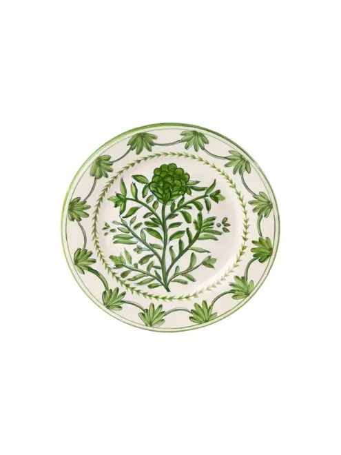 Prato de Sobremesa em Cerâmica Coleção Alcachofra Provençal - Pintado a Mão