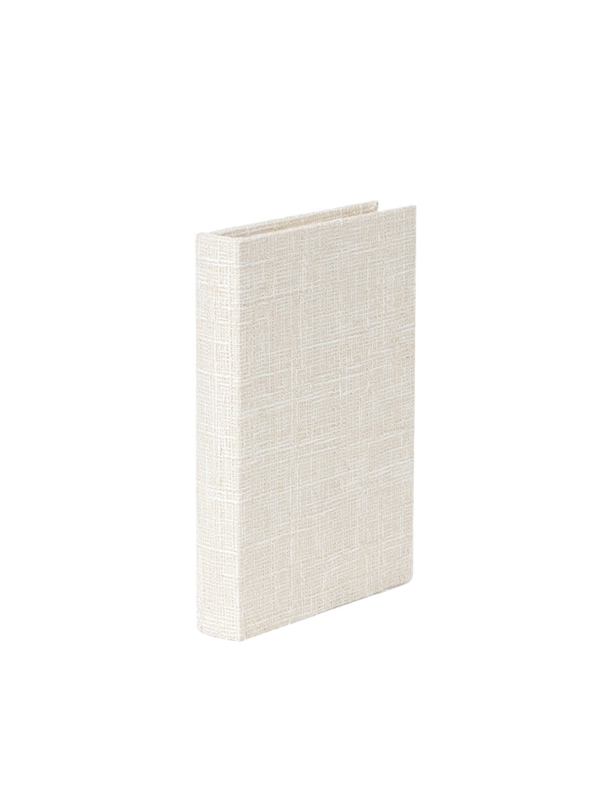 Livro Caixa em Mdf e Linho Bege 