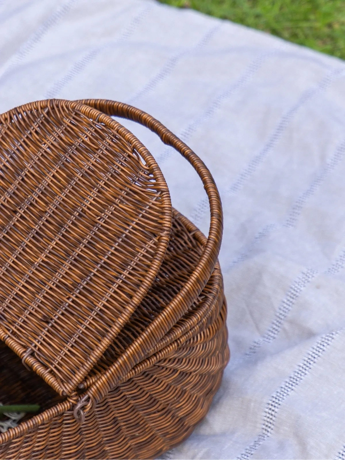 Cesta de Picnic Liam Natural 42cm x 26cm 