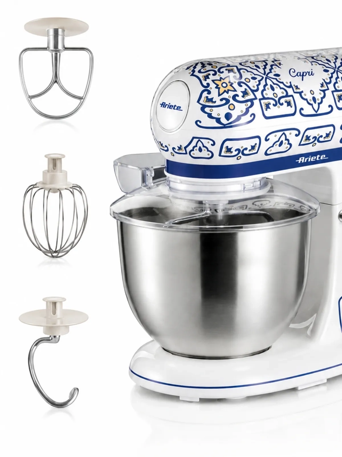 Batedeira Ariete Capri 600W - Design Retrô Italiano 220V