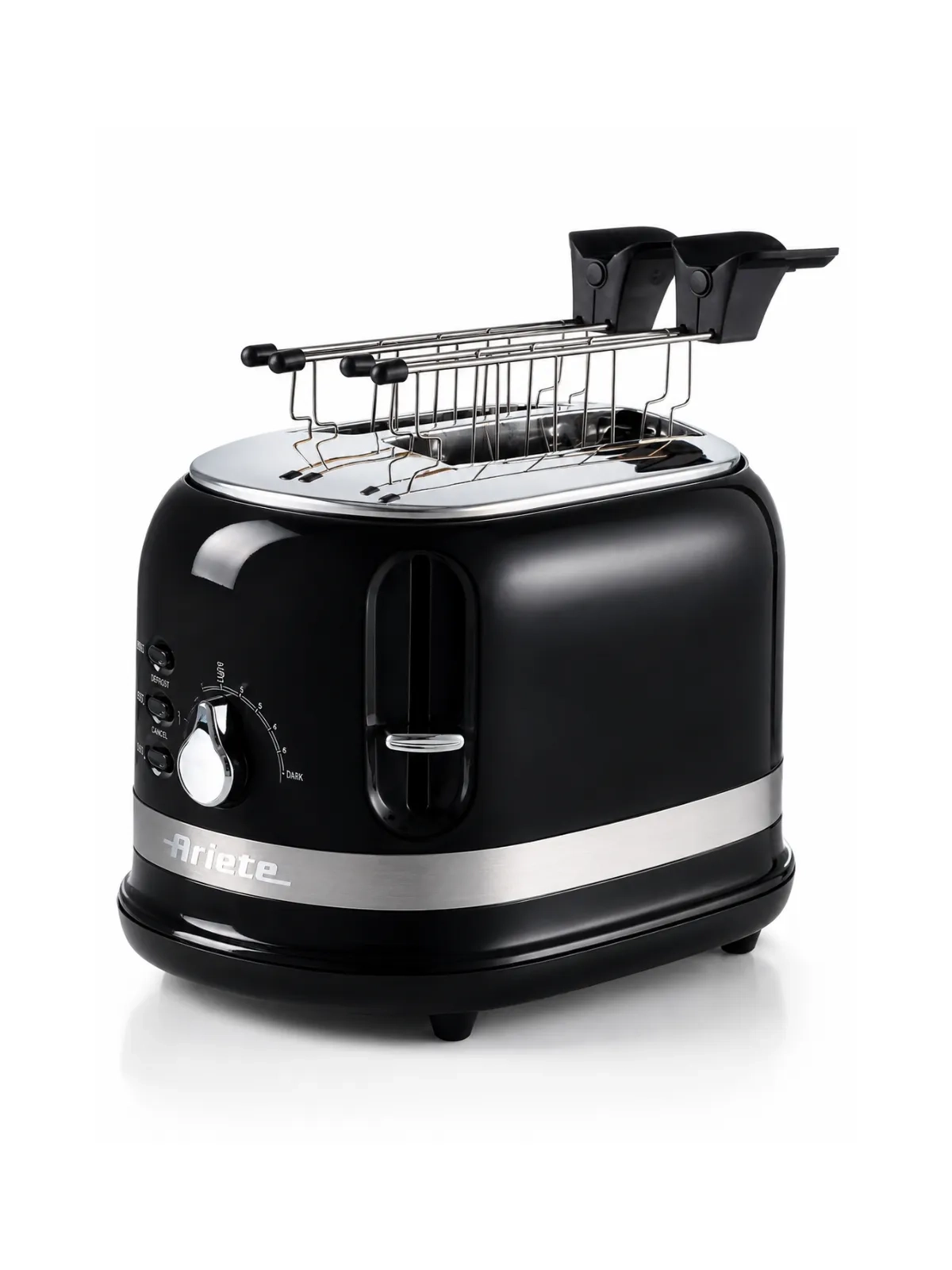 Torradeira Ariete Moderna 750W - Toque Atemporal Preto