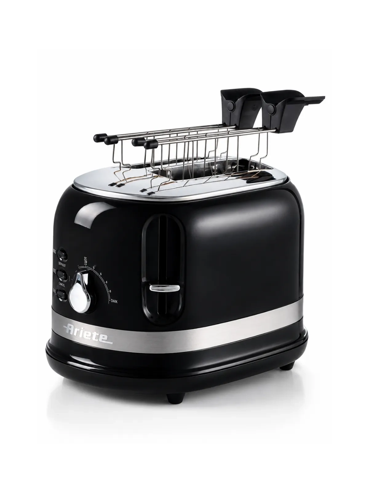 Torradeira Ariete Moderna 750W - Toque Atemporal Preto