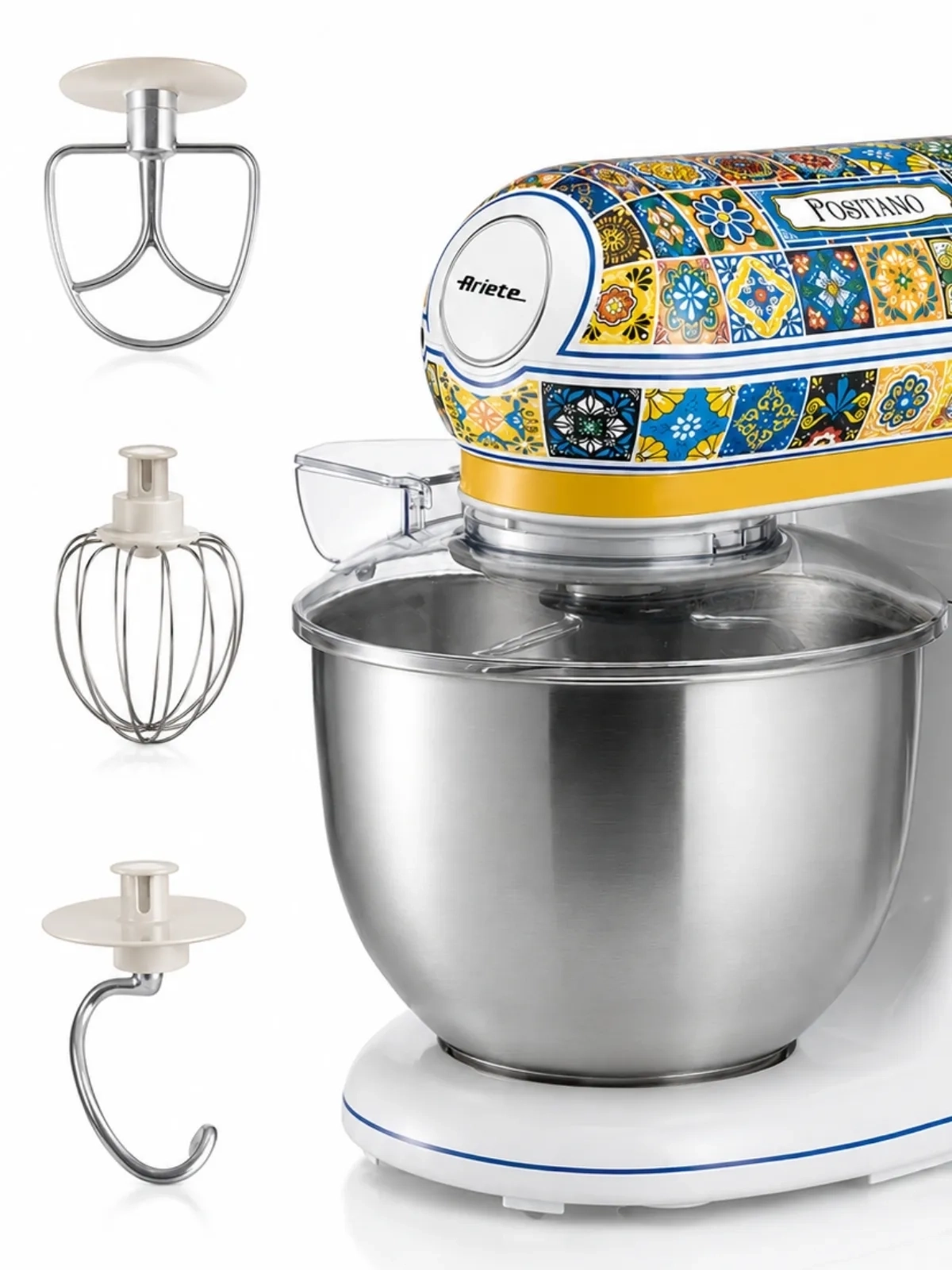 Batedeira Ariete Positano 600W - Design Retrô Italiano 220V