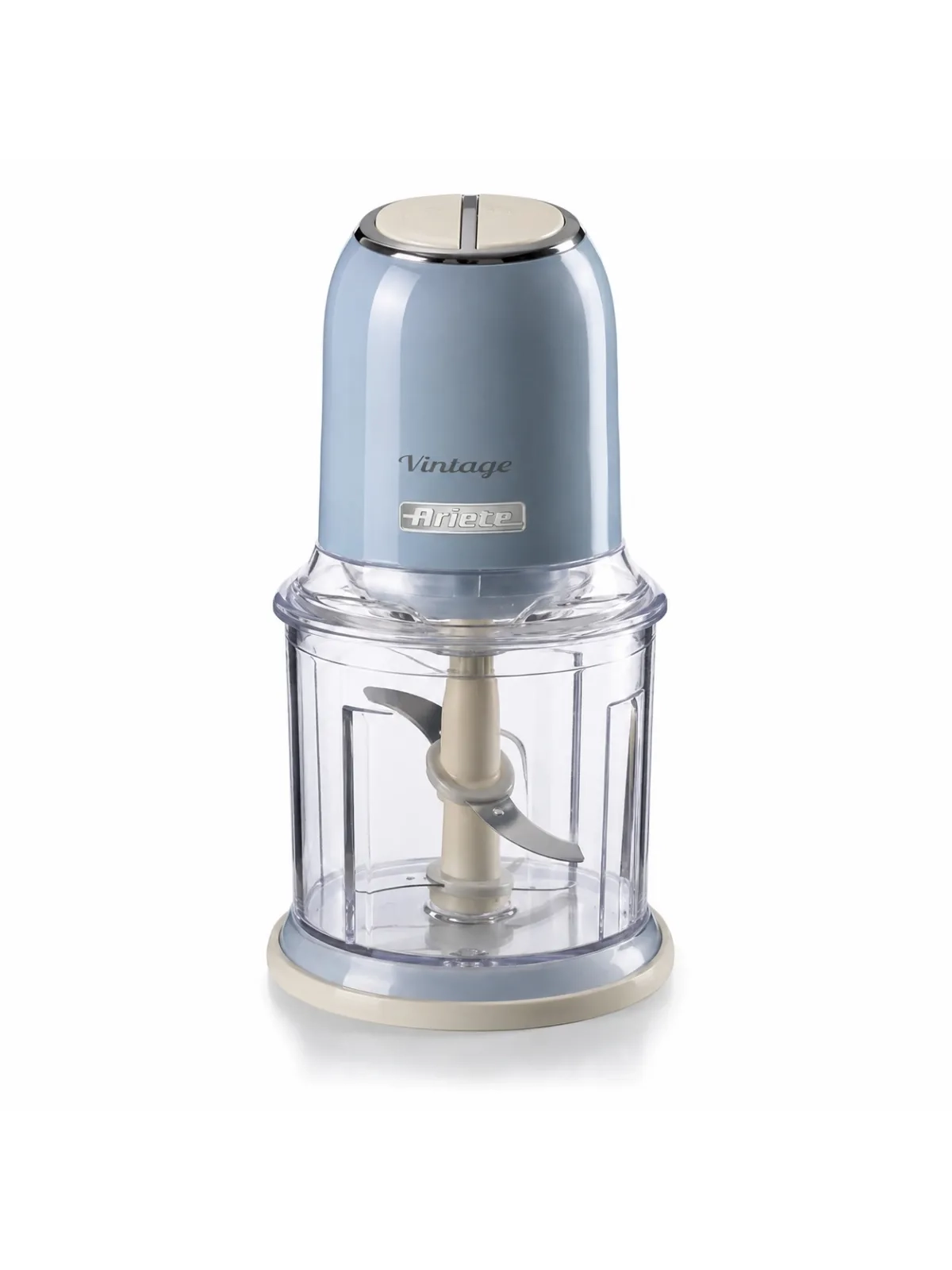 Triturador Ariete Vintage 400W - Design Retrô Italiano Azul