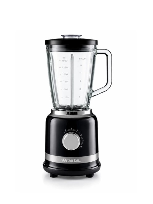 Liquidificador Ariete Moderna 1000W - Toque Atemporal Preto