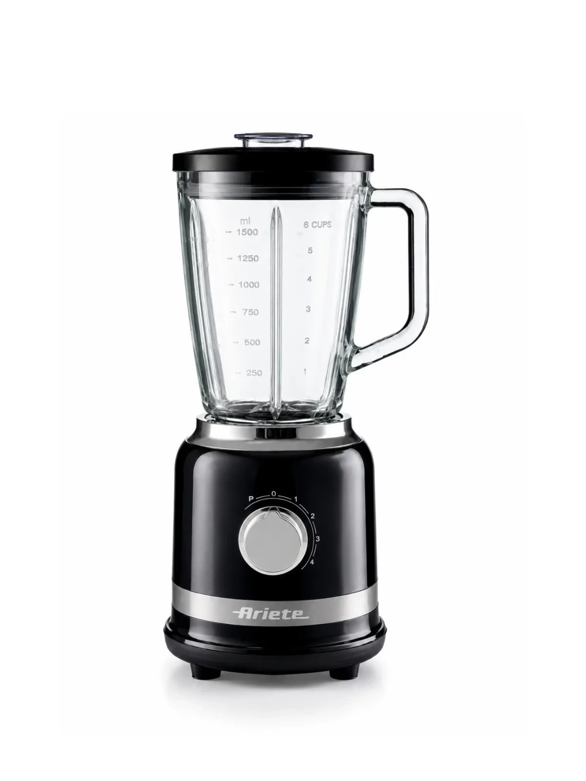 Liquidificador Ariete Moderna 1000W - Toque Atemporal Preto