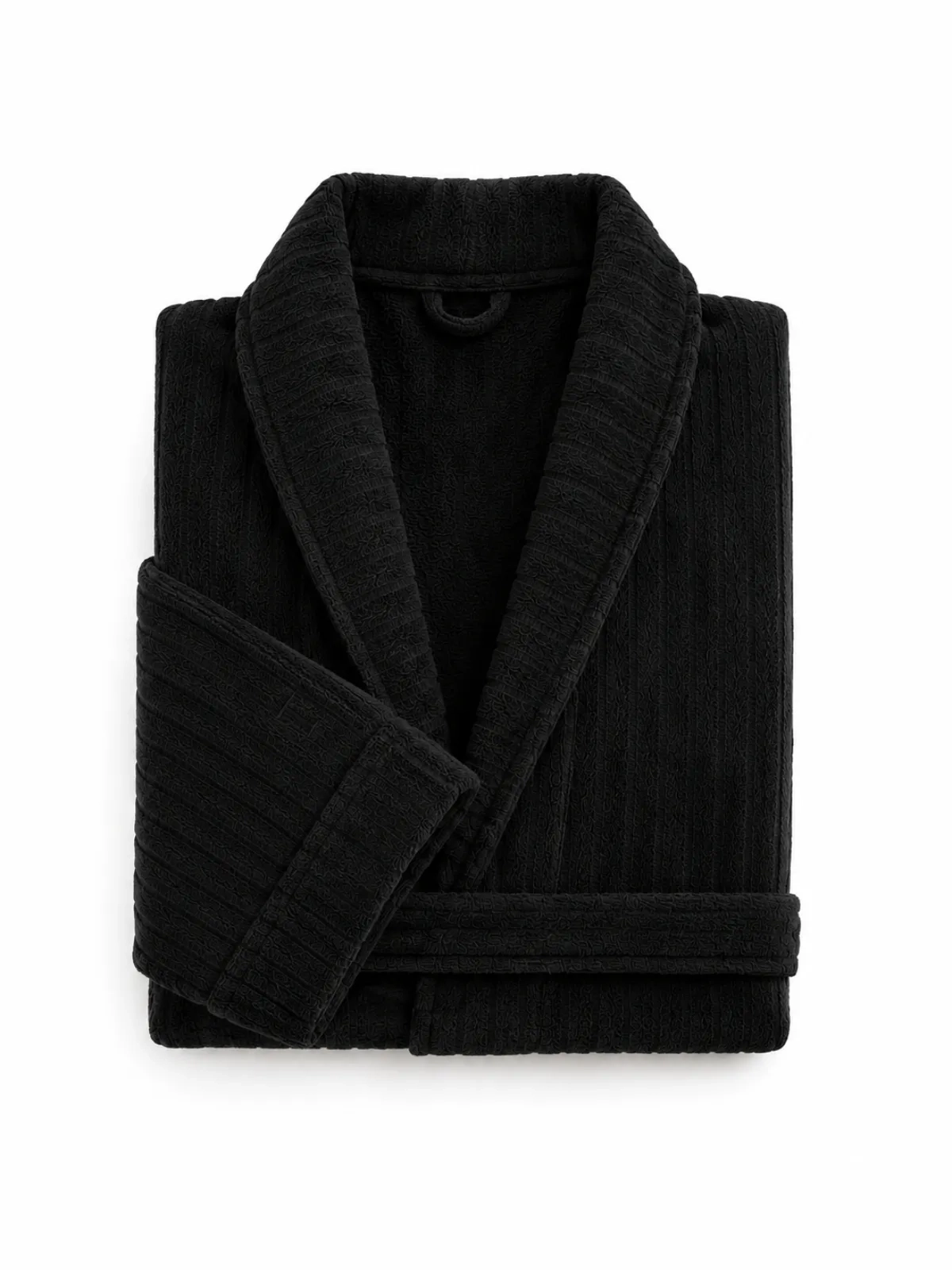 Roupão Veludo Stripes Buddemeyer Preto