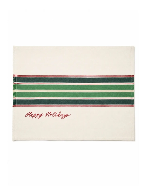 Pano de Copa 50cm x 70cm Indian Happy Holidays