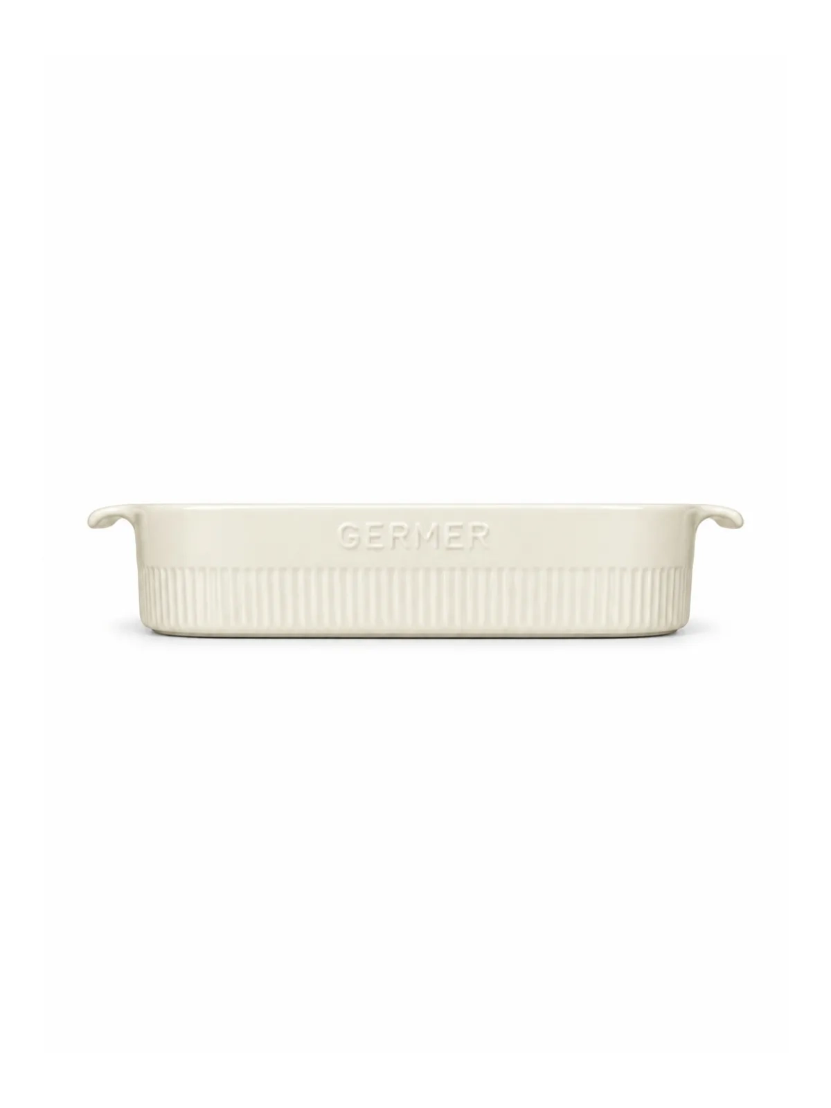 Travessa Retangular em Porcelana - 30 x 21 cm Marfim