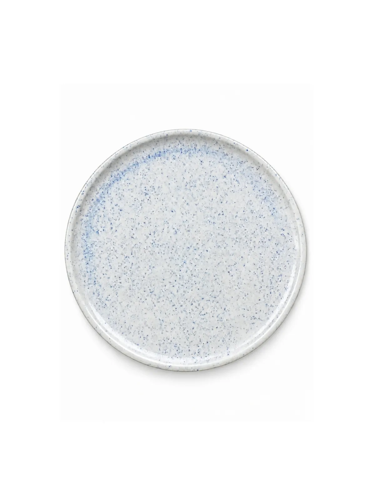 Prato de Sobremesa em Porcelana Bold Areias Azul