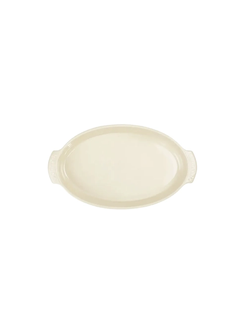 Forma Oval em Porcelana - Assar e Servir Marfim