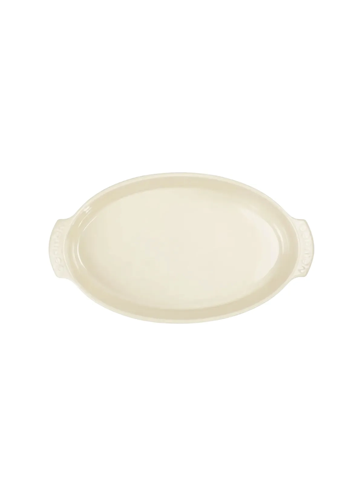 Forma Oval em Porcelana - Assar e Servir Marfim