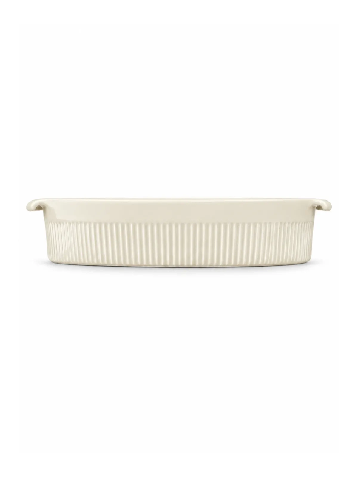 Forma Oval em Porcelana - Assar e Servir Marfim