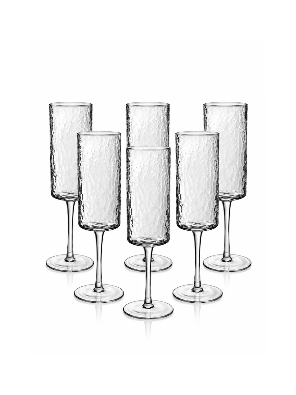 Taça Champagne 280ml Vitrum Martellato 
